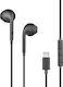 Wired Earphones Bigben Usb-c Hands-free Kit 1.2m Black