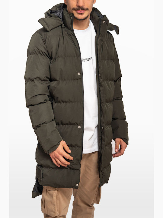 Μπουφάν Puffer Χακί