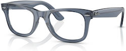 Ray Ban Wayfarer Ease Γυναικείος Κοκκάλινος Σκελετός Γυαλιών Μπλε RX4340V 8223 Ray Ban Wayfarer Ease Γυναικείος Κοκκάλινος Σκελετός Γυαλιών Μπλε RX4340V 8223