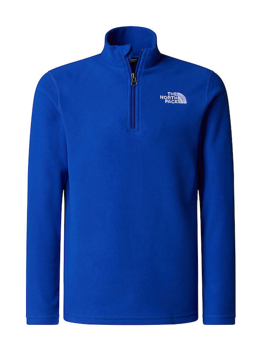 The North Face Kids' Shirt Long Sleeve Blue Gla...