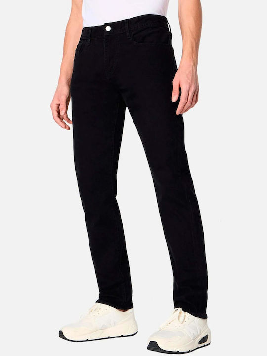 Armani Exchange Мъжко Джинсово Панталон Еластичен Тясна Кройка Черен Armani Exchange Мъжко Джинсово Панталон Еластичен Тясна Кройка Черен