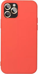 Techwave Umschlag Rückseite Silikon Orange (iPhone 16 Pro)