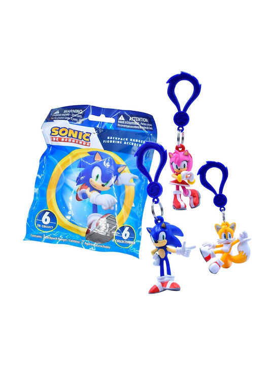 Μπρελόκ Αυθεντικό Sonic Hedgehog 1 Τμχ Τυχαία Φιγούρα Pvc