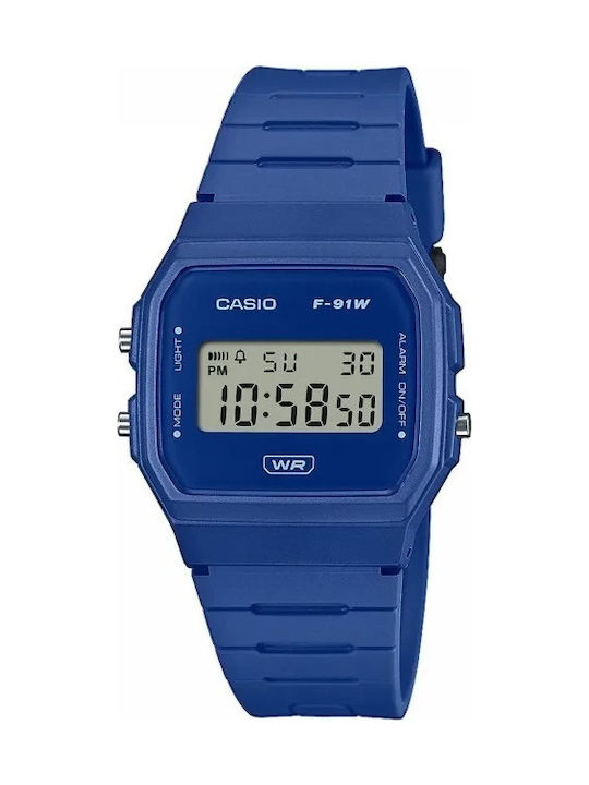 Casio Casio Vintage Ρολόι Μπαταρίας με Καουτσούκ Λουράκι