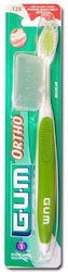 GUM Ortho 124 Manual Toothbrush Soft Green