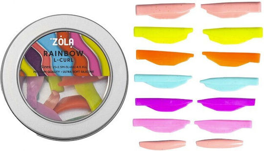 Силиконови подложки Zola Rainbow L-къдрица 2s 2.5m 3l 4xl 4.5xll