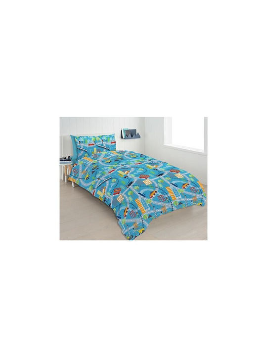 Viokarpet Kids Duvet Single Blue 170x240cm