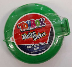 ToyBox Chewing gum with Flavor Fruits (Gift Taso & Tattoo) / Green 1pcs 35gr