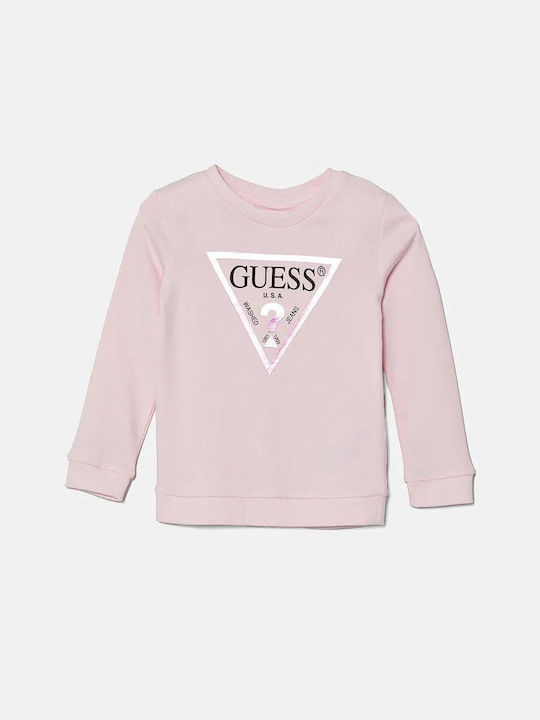 Guess Hanorac pentru copii Ballet Pink