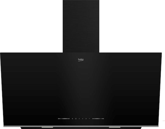 Beko Chimney Vent Hood 90cm Black
