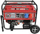 Miyake HZB 10000EQ Trifazică Generator Benzină (în patru timpi) Patru timpi cu Autostart, Roți și Putere Maximă 9kVA