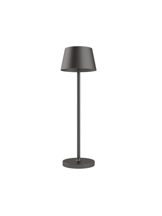 Elmark Tisch Dekorative Lampe mit Fassung für Lampe G9 Schwarz