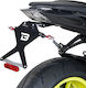 Barracuda Foldable Motorcycle License Plate Holder