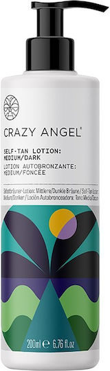 Crazy Angel Self Tanning Lotion Body