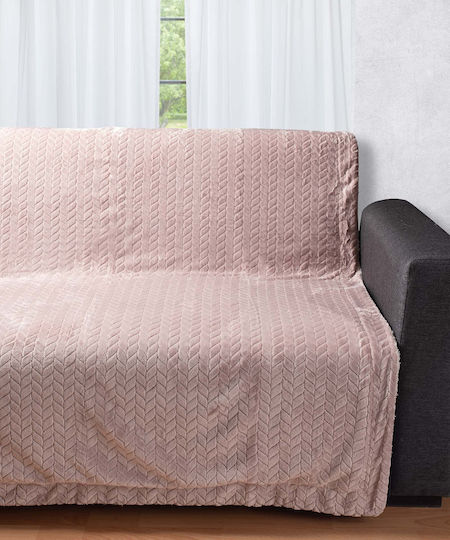 Silk Fashion Cuvertură Pentru Canapea De Fotoliu Polar Fleece 150x200cm Lila