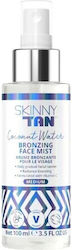 Skinny Tan Kokoswasser Gesicht Bräunungsspray Bräunung Gesicht Duft von Kokosnuss & Ananas 100ml