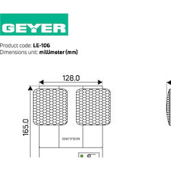 Geyer Φωτιστικό Ασφαλείας LED Geyer Φωτιστικό Ασφαλείας LED