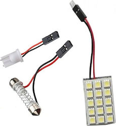 Carman Led Dome Light 12v 15pcs 5050 Smd 36mm Ng-9dl-5050-004
