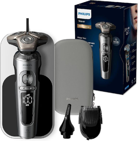 Philips Series 9000 Prestige SP9871/22 Rotating Electric Shaver Face Rechargeable