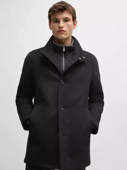 Hugo Boss Herren Mantel Schwarz 50525750-001 Skroutz Germany