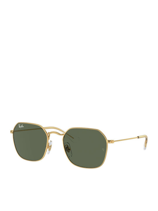 Ray Ban Geometric Kids Sunglasses Gold