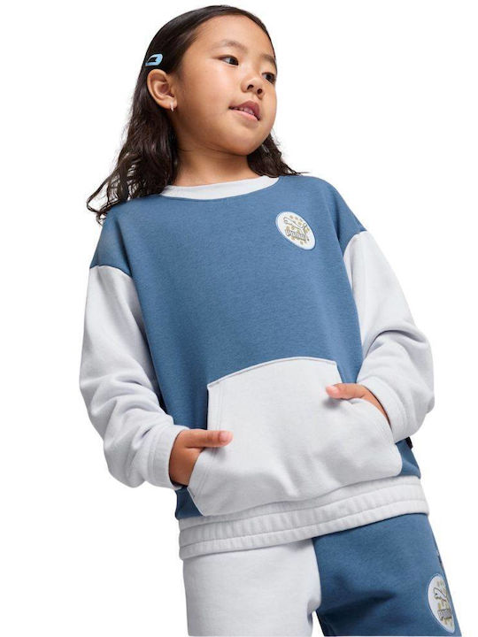 Puma Kids Sweatshirt Blue Classics