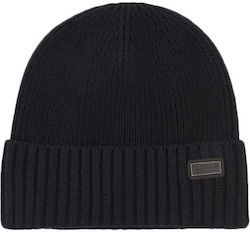 Barbour Beanie Masculin Căciulă Tricotat în culoarea Negru Barbour Beanie Masculin Căciulă Tricotat în culoarea Negru