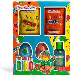 Martinelia Coolest Dino Bath Set Σετ Περιποίησης 100ml 70gr