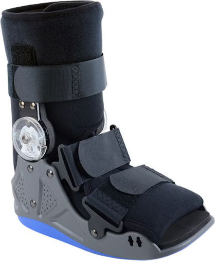 Thuasne Ligastep Rom Walker Short Ρυθμιζόμενος Νάρθηκας Ποδοκνημικής σε Μαύρο Χρώμα