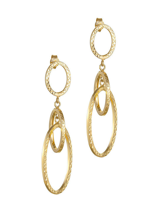 Einzelner Ohrring aus Gold 14K