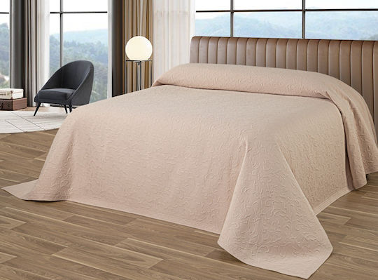 Liolios Home Edith Pique Blanket King Size 260x240cm Nude Liolios Home Edith Pique Blanket King Size 260x240cm Nude