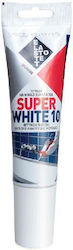 Elastotet Super White 10 Σιλικονη Αντιβακτηριδιακη-αντιμουχλικη 80ml Διάφανο