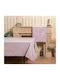 Liolios Home Kariert Pink 100x100cm