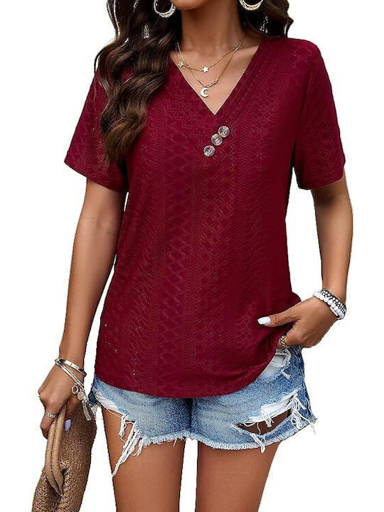 Damen T-shirt Rote