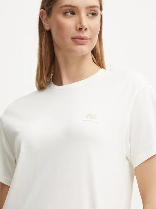 Napapijri S-nina Damen T-shirt White