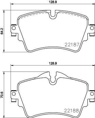 Hella Brake Pad