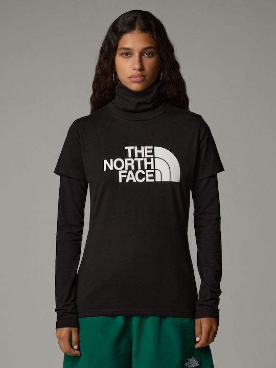 The North Face Easy Women's Athletic T-shirt Black