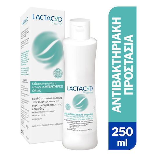 Lactacyd Antibacterial Gel With Antimicrobial Protection 250ml
