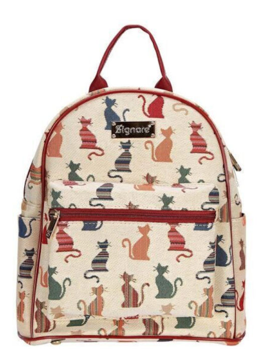 Signare Cheeky Cat Damentasche Rucksack Mehrfarbig