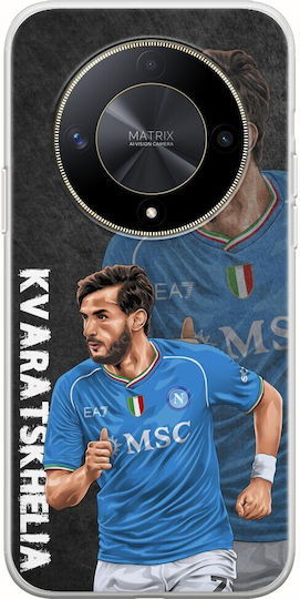 Stele Fotbal Khvicha Kvaratskhelia Honor Magic 6 Lite 5G TPU Flexibil Transparent Silicon