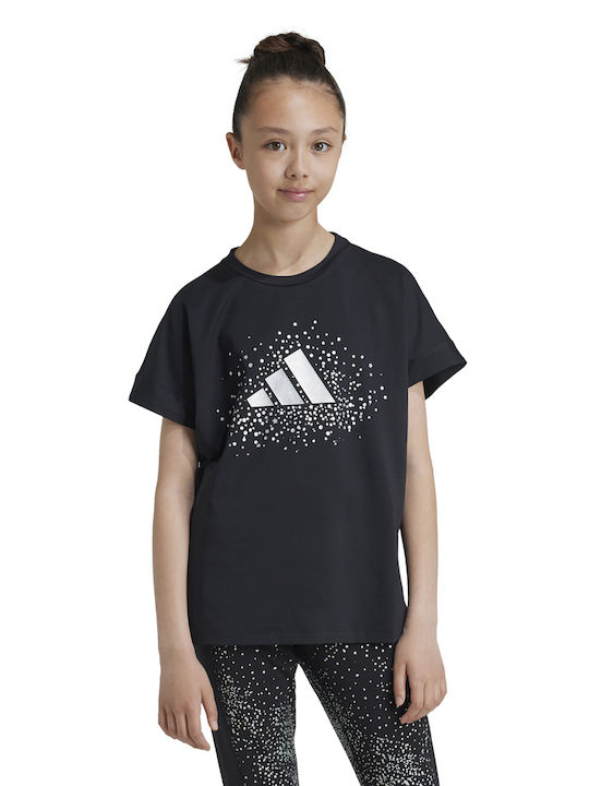 Adidas Tricou pentru copii Negru