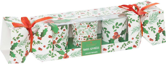Atmosphera Christmas Candle 5cm 3 Pieces