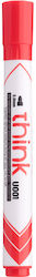 Deli Think Whiteboard-Marker 2mm Red