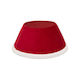 Plastona Christmas Tree Skirt Red with Furry Texture M32xP25xH56cm.