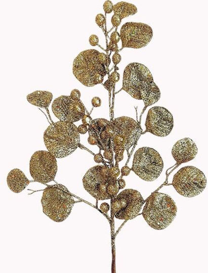 Golden Glitter Branch 55cm Art Et Lumiere 20263