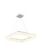 Klassische Pendelleuchte-21 Leistung 21 W LED Abmessungen 418x418 mm 4000 K 1470 Lm Aluminium