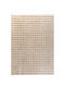 Tzikas Carpets 26164-060 Противоплъзгащо Килим Правоъгълена White-Cream