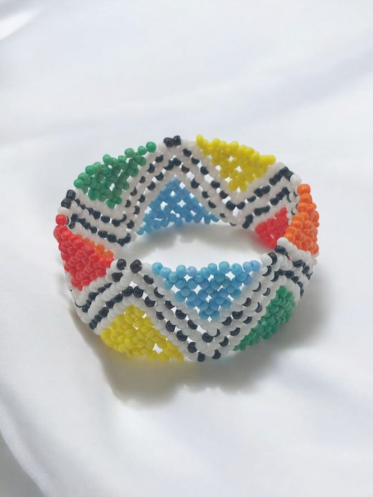 Bracelet with Multicolored Beads