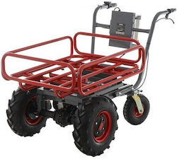 Cărucior electric Geotech Car 300t-plus 400w Putere 40v 6ah 250 Kg Basculant Extensibil 6 Km H