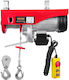 Electric Hoist 1600 W Wired Remote Control Max Lifting Height 6/12 M Speed 10 M Min Capacity 500 1000 Kg